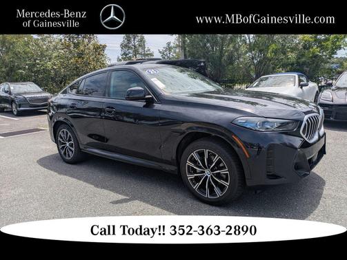 Carbon Black Metallic 2026 BMW X6 xDrive40i