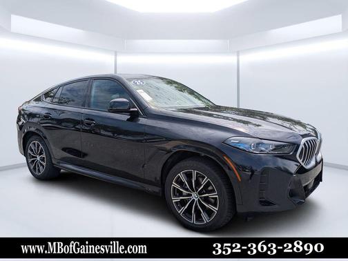 Carbon Black Metallic 2026 BMW X6 xDrive40i