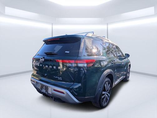 Obsidian Green Pearl 2023 Nissan Pathfinder Platinum 4WD