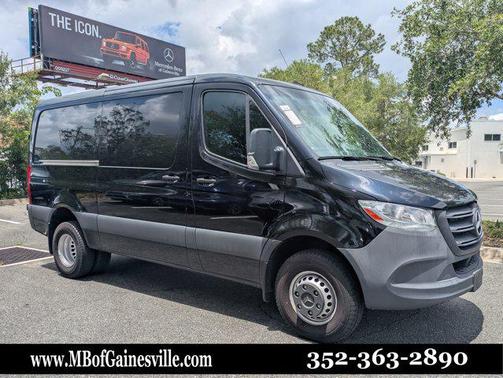 Jet Black 2024 Mercedes-Benz Sprinter 3500XD Standard Roof