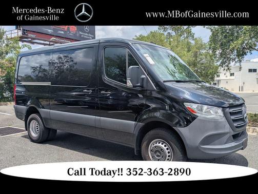 Jet Black 2024 Mercedes-Benz Sprinter 3500XD Standard Roof