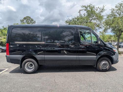 Jet Black 2024 Mercedes-Benz Sprinter 3500XD Standard Roof