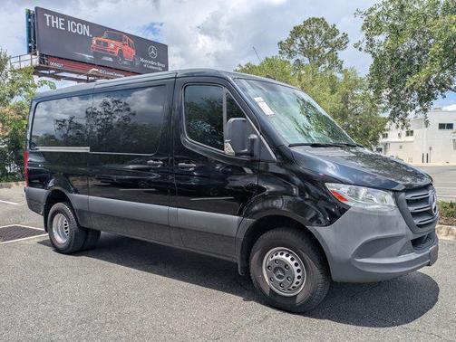 Jet Black 2024 Mercedes-Benz Sprinter 3500XD Standard Roof