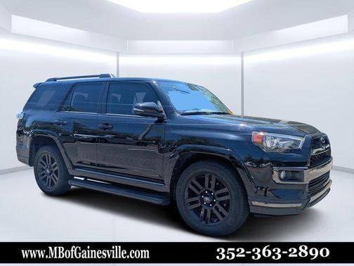 Midnight Black Metallic 2019 Toyota 4Runner SR5 Premium