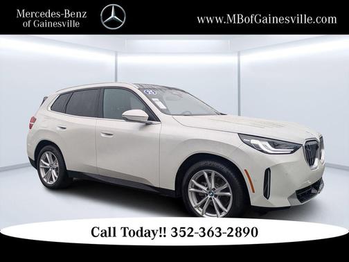 Mineral White Metallic 2025 BMW X3 30 xDrive