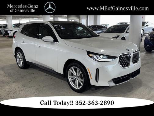 White Metallic 2025 BMW X3 30 xDrive