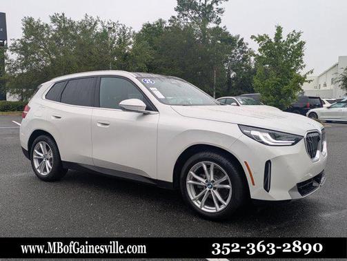 White Metallic 2025 BMW X3 30 xDrive