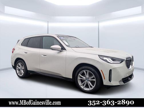 Mineral White Metallic 2025 BMW X3 30 xDrive