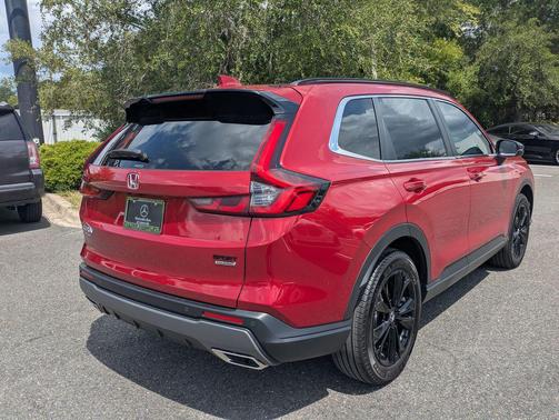 Radiant Red Metallic 2024 Honda CR-V Hybrid Sport Touring AWD