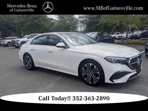 Polar White 2025 Mercedes-Benz E-Class E 350