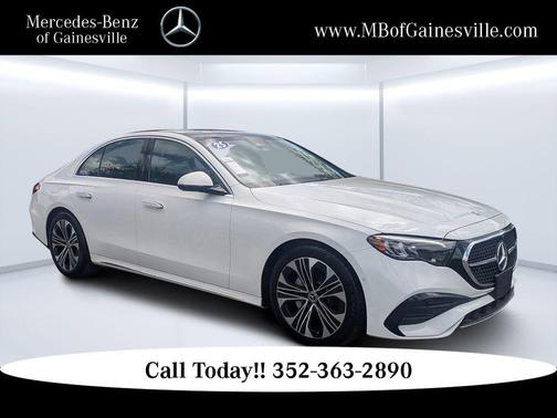 Polar White 2025 Mercedes-Benz E-Class E 350