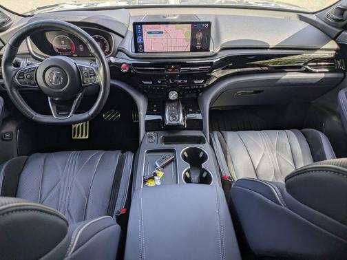 Lunar Silver Metallic 2025 Acura MDX Type S Advance Package