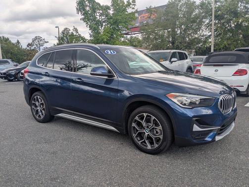 Phytonic Blue Metallic 2021 BMW X1 sDrive28i