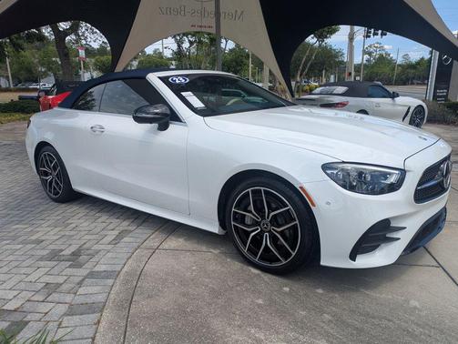 MANUFAKTUR Moonlight White Metallic 2023 Mercedes-Benz E-Class E 450