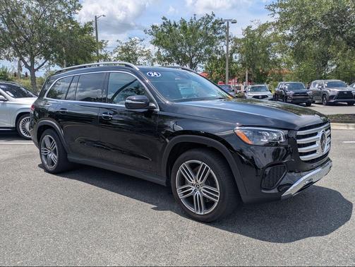 Obsidian Black Metallic 2024 Mercedes-Benz GLS 450 4MATIC