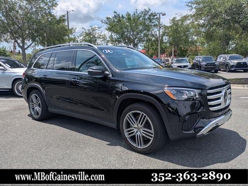 Obsidian Black Metallic 2024 Mercedes-Benz GLS 450 4MATIC