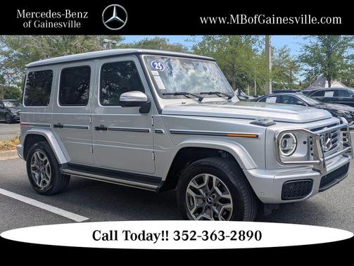 Iridium Silver Metallic 2025 Mercedes-Benz G-Class 4MATIC
