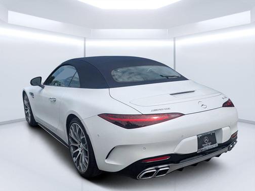 Moonlight White 2026 Mercedes-Benz AMG SL 55 Base