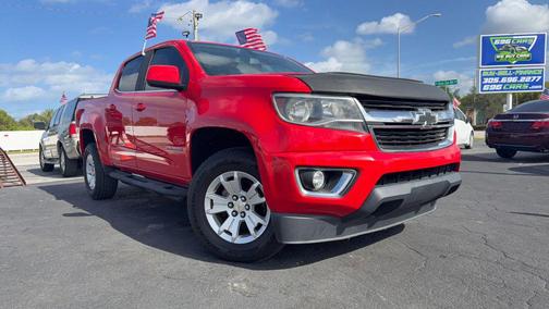 Red Hot 2017 Chevrolet Colorado LT