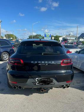 Black 2015 Porsche Macan Macan Sport Edition