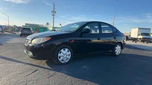 Black 2010 Hyundai ELANTRA Blue