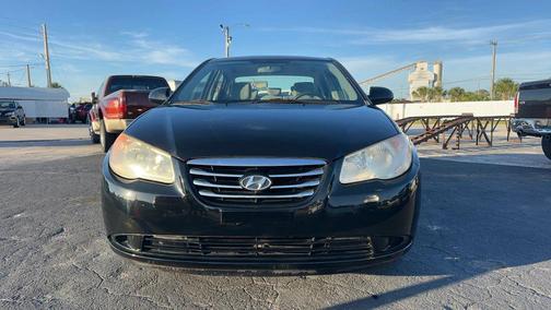 Black 2010 Hyundai ELANTRA Blue