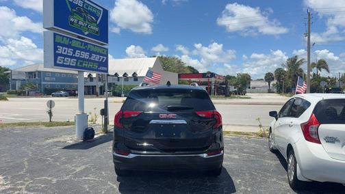 Black 2019 GMC Terrain SLT