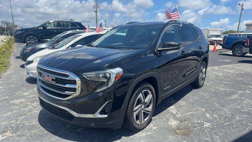 Black 2019 GMC Terrain SLT