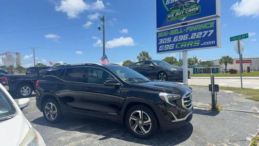 Black 2019 GMC Terrain SLT