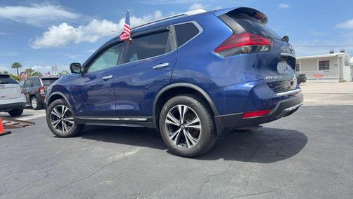 Caspian Blue 2018 Nissan Rogue SL