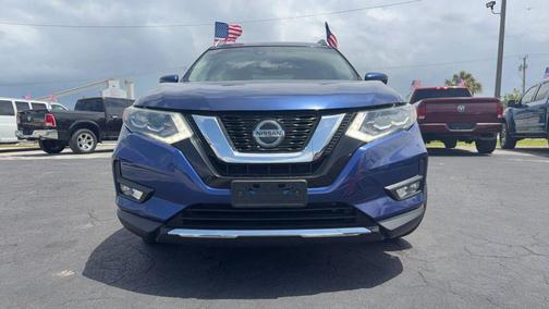 Caspian Blue 2018 Nissan Rogue SL