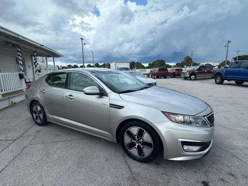 Satin Metal 2013 Kia Optima Hybrid EX