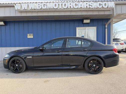 CARBON BLACK 2016 BMW 550 4dr Sdn 550i xDrive AWD