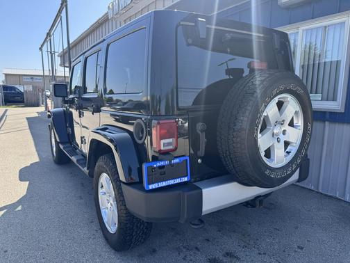 Gray 2012 Jeep Wrangler Unlimited Sahara