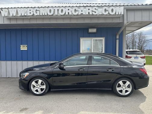 Black 2016 Mercedes-Benz CLA-Class 4MATIC