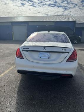 White 2015 Mercedes-Benz S-Class 4dr Sdn S 65 AMG RWD