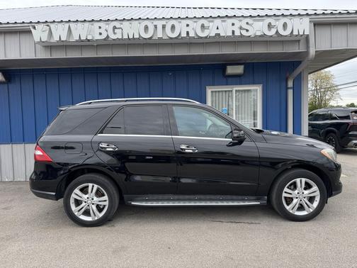 Black 2013 Mercedes-Benz M-Class 4MATIC 4dr ML 350