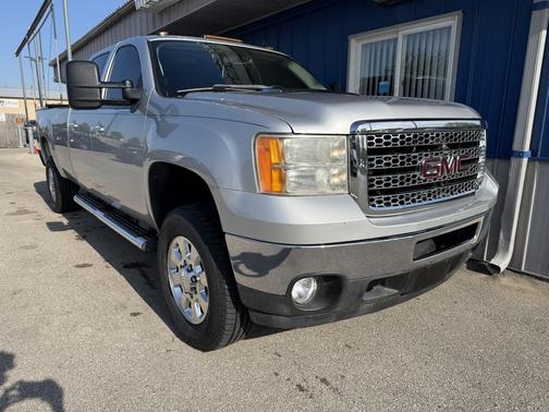 Silver 2011 GMC Sierra 3500 SLT