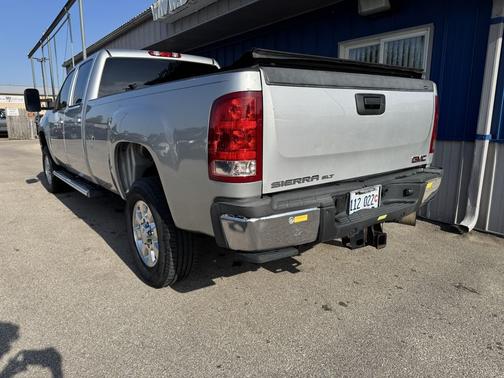 Silver 2011 GMC Sierra 3500 SLT