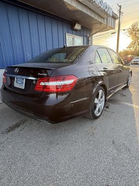 Burgundy 2013 Mercedes-Benz E-Class 4dr Sdn E 350 Luxury 4MATIC