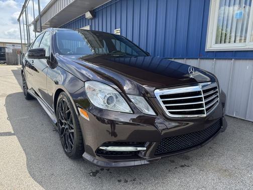 Burgundy 2013 Mercedes-Benz E-Class 4dr Sdn E 350 Luxury 4MATIC