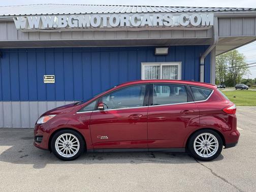 Burgundy 2013 Ford C-Max Energi SEL