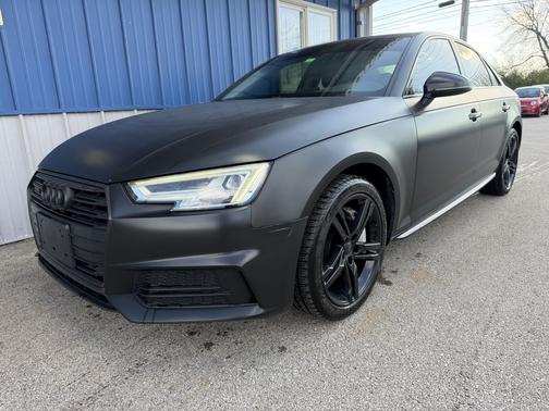 MATTE BLACK WRAP 2018 Audi A4 2.0T Premium Plus