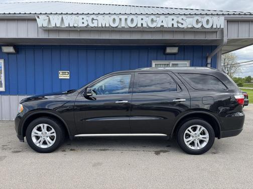 Black 2013 Dodge Durango Crew