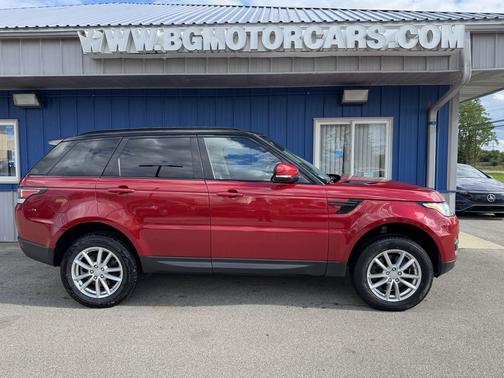 Red 2014 Land Rover Range Rover Sport 4WD 4dr SE