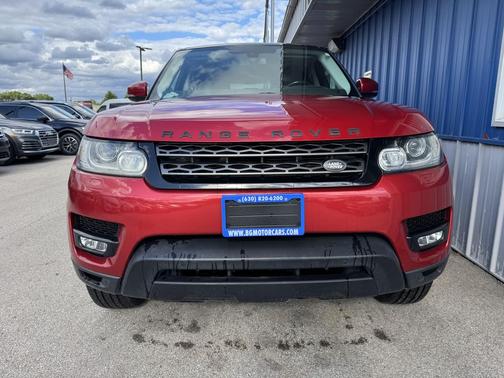 Red 2014 Land Rover Range Rover Sport 4WD 4dr SE