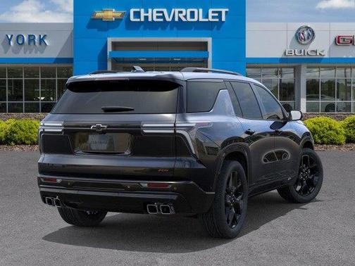 Mosaic Black Metallic 2026 Chevrolet Traverse RS