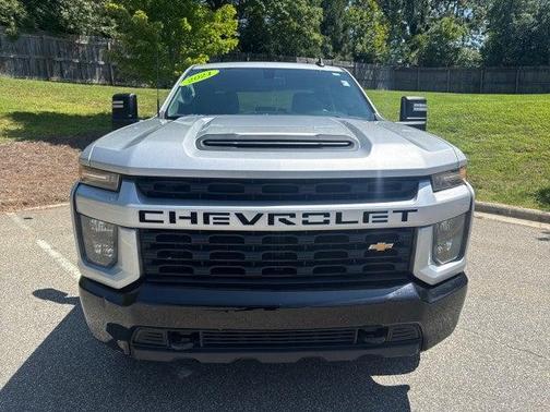 Silver Ice Metallic 2021 Chevrolet Silverado 2500 Custom