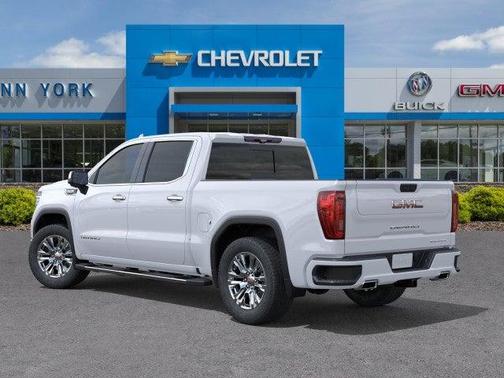 Glacier White Tricoat 2026 GMC Sierra 1500 Denali