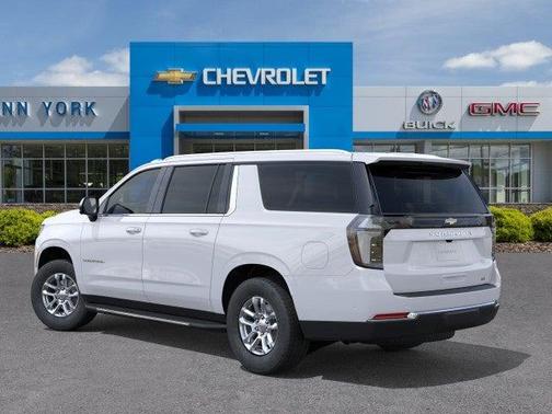 Summit White 2026 Chevrolet Suburban LT